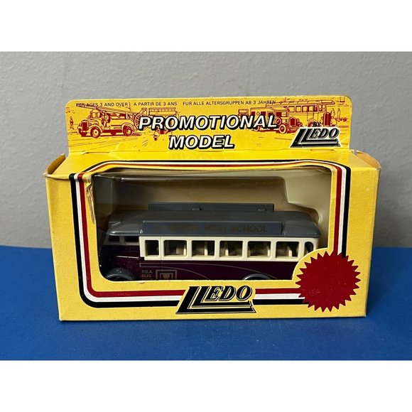 LLEDO 1932 AEC Single Decker Bus Clayton Highschool Brown London - Picture 1 of 7